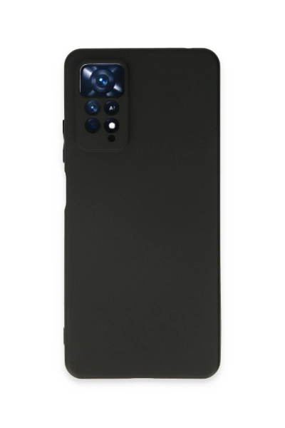 Newface Xiaomi Redmi Note 11 Pro Kılıf First Silikon - Siyah resmi