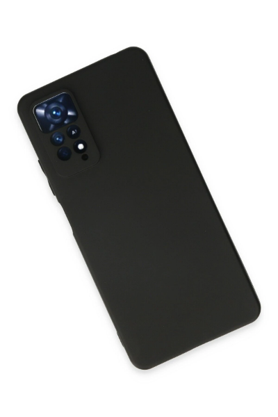 Newface Xiaomi Redmi Note 11 Pro Kılıf First Silikon - Siyah resmi