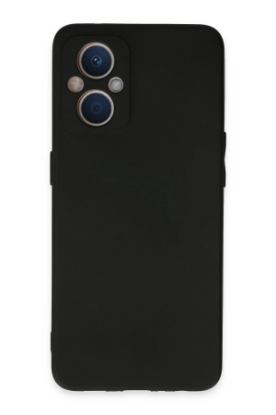 Newface Oppo Reno 7 Lite Kılıf First Silikon - Siyah resmi