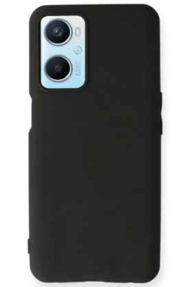 Newface Oppo A96 Kılıf First Silikon - Siyah resmi
