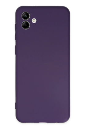 Newface Samsung Galaxy A04 Kılıf First Silikon - Mor resmi