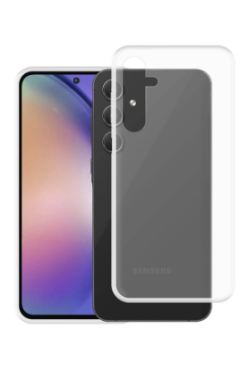 Newface Samsung Galaxy A55 5G Kılıf Lüx Şeffaf Silikon resmi