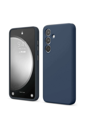 Newface Samsung Galaxy A14 4G Kılıf First Silikon - Lacivert resmi