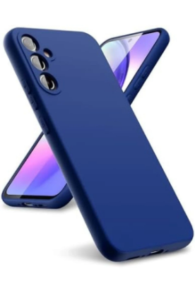 Newface Samsung Galaxy A24 4G Kılıf First Silikon - Lacivert resmi