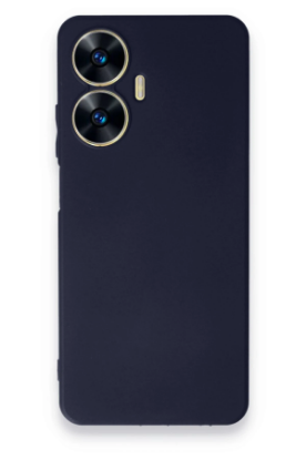 Newface Realme C55 Kılıf First Silikon - Lacivert resmi