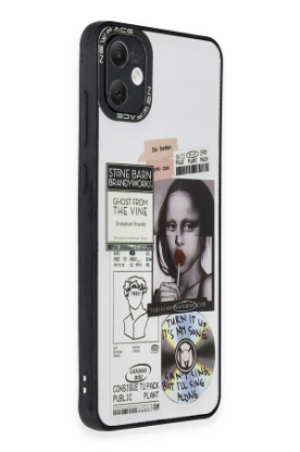 Newface Samsung Galaxy A05 Kılıf Mirror Desenli Kapak - Mirror - 2 resmi