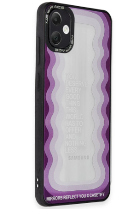 Newface Samsung Galaxy A05 Kılıf Mirror Desenli Kapak - Mirror - 5 resmi