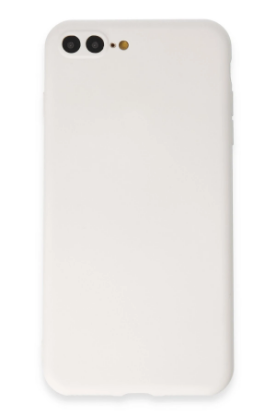 Newface iPhone 7 Plus Kılıf First Silikon - Beyaz resmi