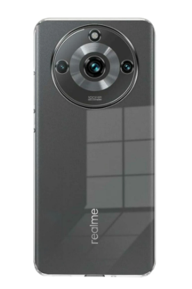 Newface Realme 11 Pro Kılıf Lüx Şeffaf Silikon resmi