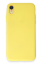 Newface iPhone XR Kılıf First Silikon - Sarı resmi