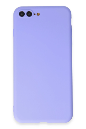 Newface iPhone 7 Plus Kılıf First Silikon - Lila resmi