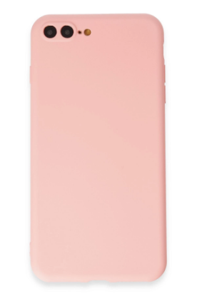 Newface iPhone 7 Plus Kılıf First Silikon - Pudra resmi