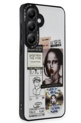 Newface Samsung Galaxy A25 5G Kılıf Mirror Desenli Kapak - Mirror - 2 resmi