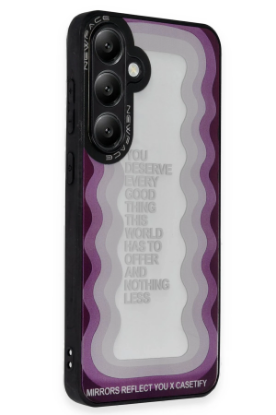 Newface Samsung Galaxy A25 5G Kılıf Mirror Desenli Kapak - Mirror - 5 resmi