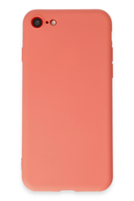 Newface iPhone 7 Kılıf First Silikon - Turuncu resmi