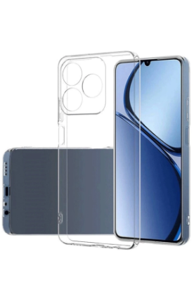 Newface Realme C61 Kılıf Lüx Şeffaf Silikon resmi