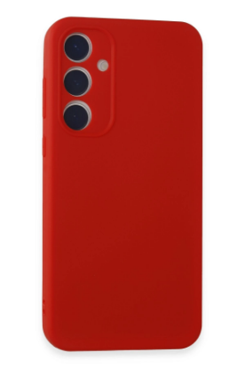 Newface Samsung Galaxy A35 5G Kılıf First Silikon - Kırmızı resmi