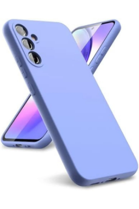 Newface Samsung Galaxy A24 4G Kılıf First Silikon - Lila resmi