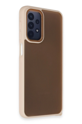 Newface Samsung Galaxy A53 5G Kılıf Elegant Kapak - Pudra resmi