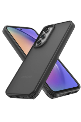 Newface Samsung Galaxy A14 4G Kılıf Elegant Kapak - Siyah resmi