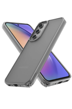 Newface Samsung Galaxy A14 4G Kılıf Elegant Kapak - Titan Gri resmi