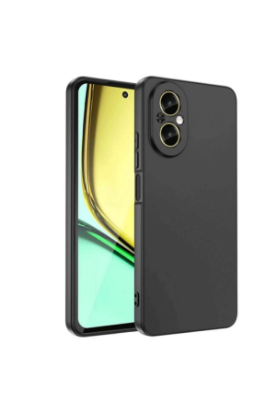 Newface Realme 12 Lite Kılıf First Silikon - Siyah resmi