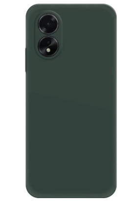 Newface Oppo A38 Kılıf First Silikon - Koyu Yeşil resmi