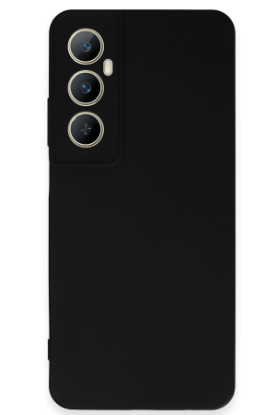 Newface Realme C65 Kılıf First Silikon - Siyah resmi