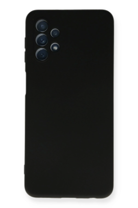 Newface Samsung Galaxy A52 Kılıf Nano içi Kadife Silikon - Siyah resmi