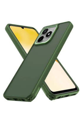 Newface Realme C53 Kılıf Elegant Kapak - Yeşil resmi