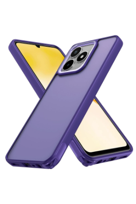 Newface Realme C53 Kılıf Elegant Kapak - Derin Mor resmi