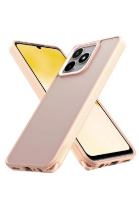 Newface Realme C53 Kılıf Elegant Kapak - Pudra resmi