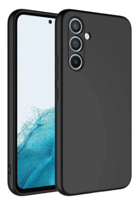 Newface Samsung Galaxy A16 5G Kılıf First Silikon - Siyah resmi