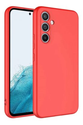 Newface Samsung Galaxy A16 5G Kılıf First Silikon - Kırmızı resmi