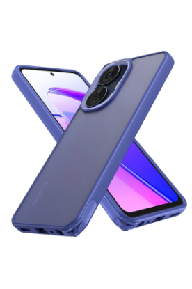 Newface Realme C55 Kılıf Elegant Kapak - Açık Mavi resmi