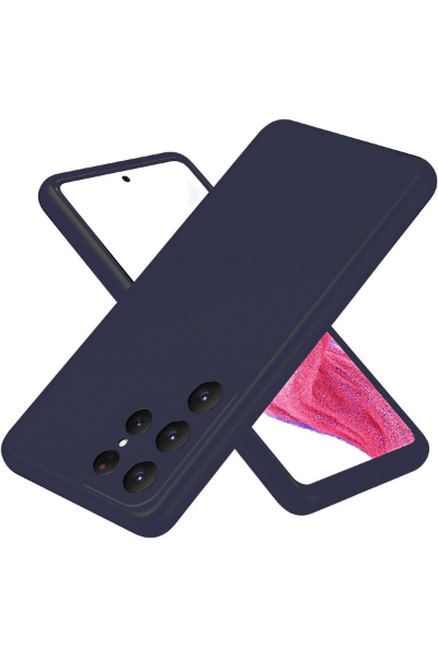 Newface Samsung Galaxy S25 Ultra Kılıf First Silikon - Lacivert resmi