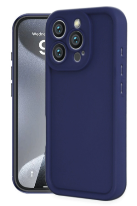 Newface iPhone 16 Pro Kılıf Viera Silikon - Lacivert resmi
