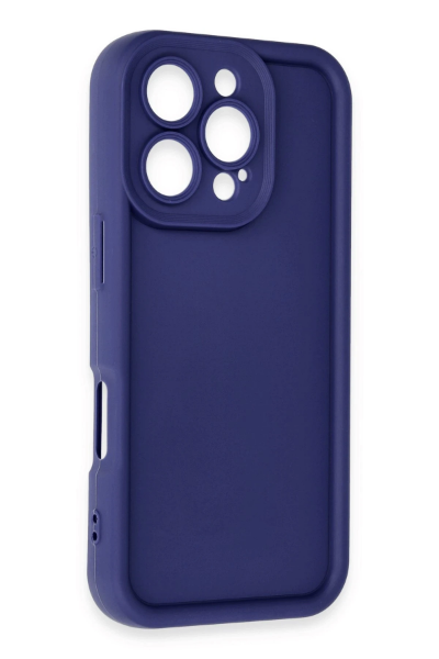 Newface iPhone 16 Pro Kılıf Viera Silikon - Lacivert resmi