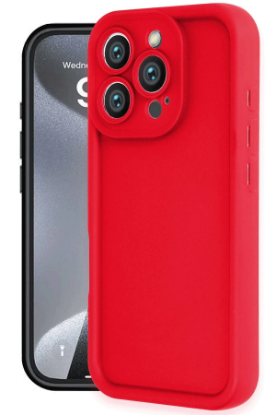 Newface iPhone 16 Pro Max Kılıf Viera Silikon - Kırmızı resmi