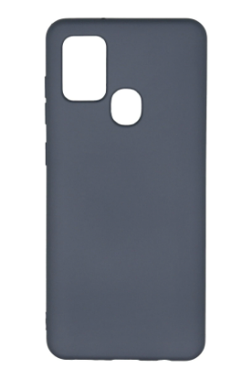 Newface Samsung Galaxy A21S Kılıf Nano içi Kadife Silikon - Gri resmi