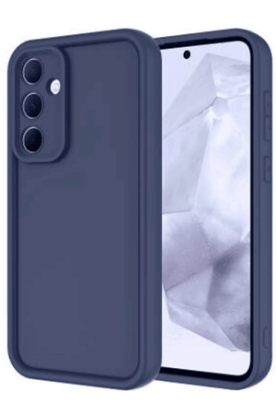 Newface Samsung Galaxy A16 5G Kılıf Viera Silikon - Lacivert resmi