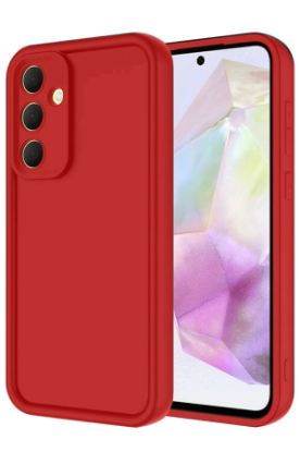 Newface Samsung Galaxy A16 5G Kılıf Viera Silikon - Kırmızı resmi