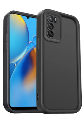 Newface Oppo A16 Kılıf Viera Silikon - Siyah resmi