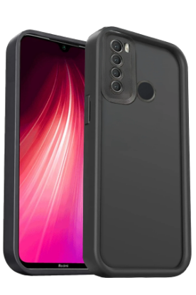 Newface Xiaomi Redmi Note 8 Kılıf Viera Silikon - Siyah resmi