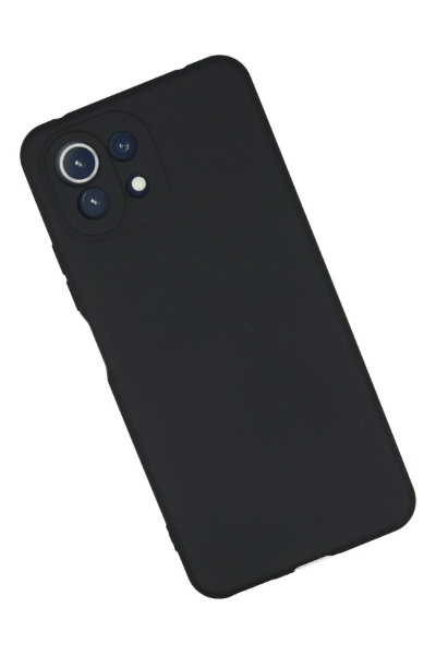 Newface Xiaomi Mİ 11 Lite Kılıf Nano içi Kadife Silikon - Lacivert resmi