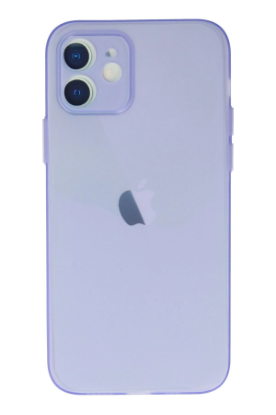 Newface iPhone 12 Kılıf Puma Silikon - Mor resmi