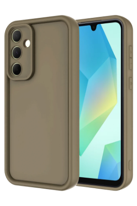 Newface Samsung Galaxy A16 5G Kılıf Viera Silikon - Kahverengi resmi