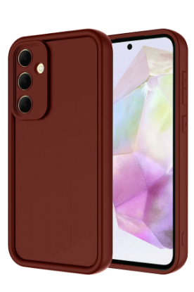 Newface Samsung Galaxy A26 Kılıf Viera Silikon - Bordo resmi