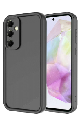 Newface Samsung Galaxy A36 Kılıf Viera Silikon - Gri resmi