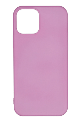 Newface iPhone 12 Kılıf Nano içi Kadife Silikon - Pembe resmi